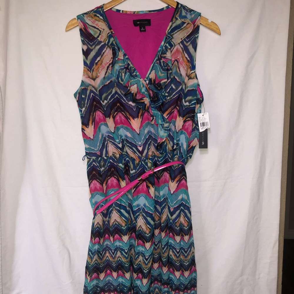 Women hot pink dress size M